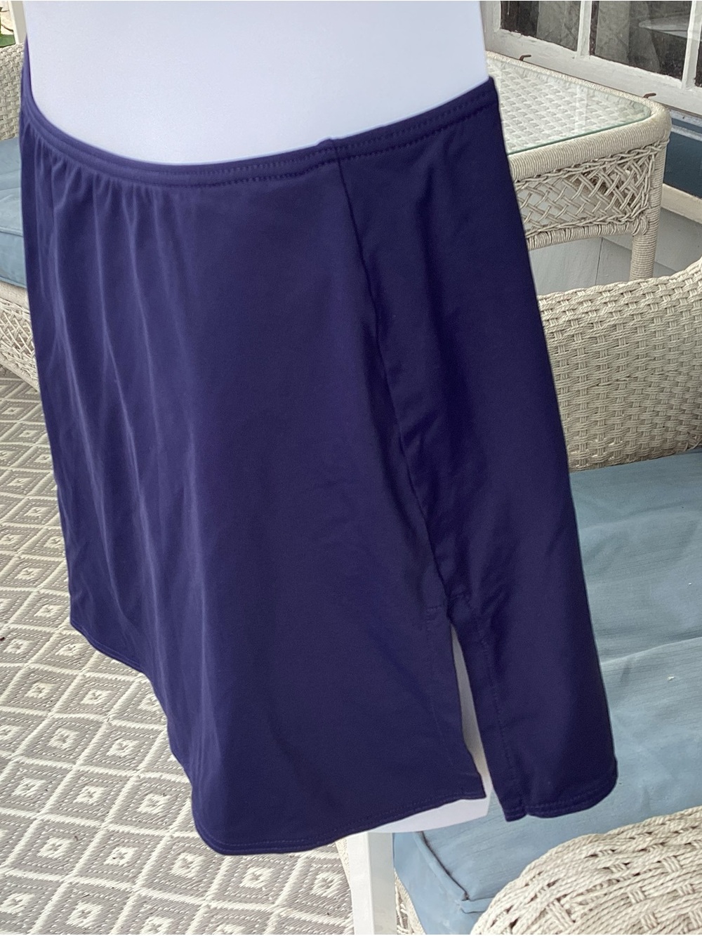 Coco Reef Deep Blue Swim Skirt Size L